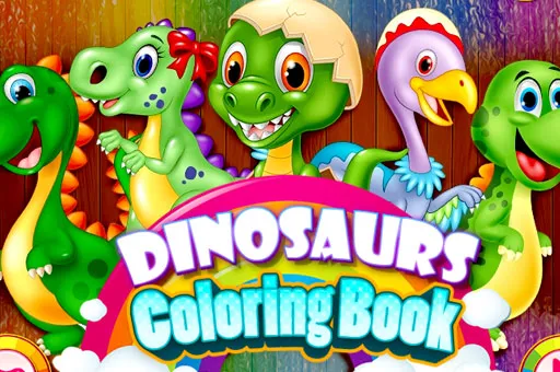 Dinosaurs Coloring Book