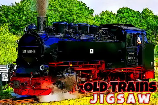 Old Trains Jigsaw