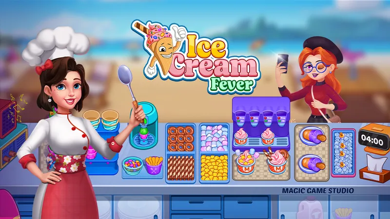 Ice Cream Fever Cooking Game