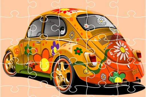 VW Beetle Jigsaw