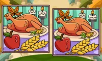 Thanksgiving Spot The Differences