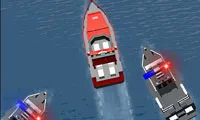 Police Boat Chase