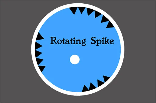 Rotating Spike