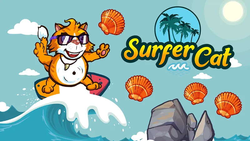 Surfer Cat