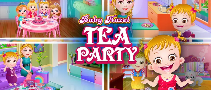 Baby Hazel Tea Party