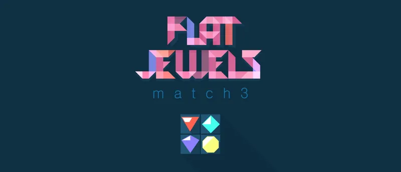 Flat Jewels Match 3