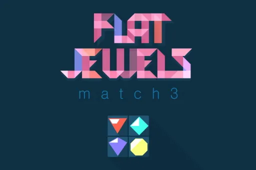 Flat Jewels Match 3