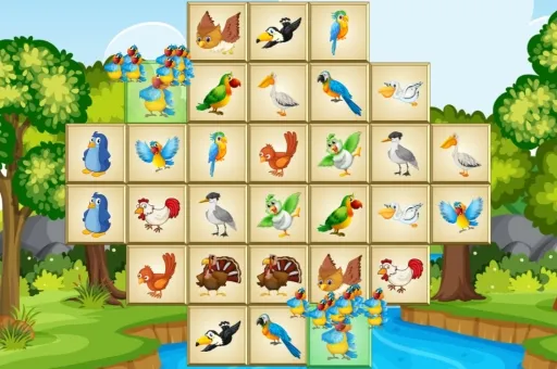 Birds Mahjong Deluxe