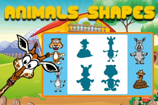 Animals Shapes for kids Education