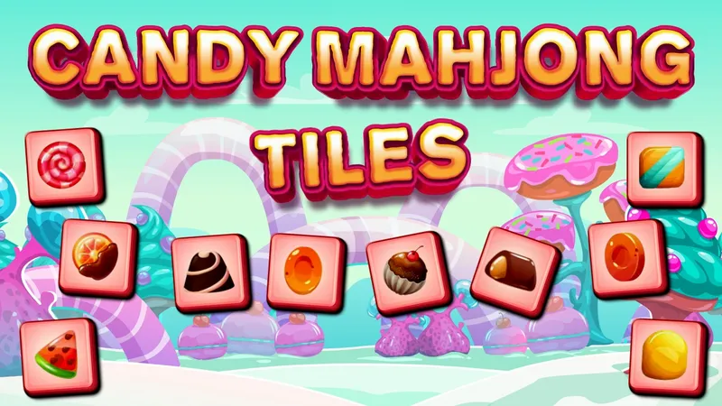 Candy Mahjong Tiles