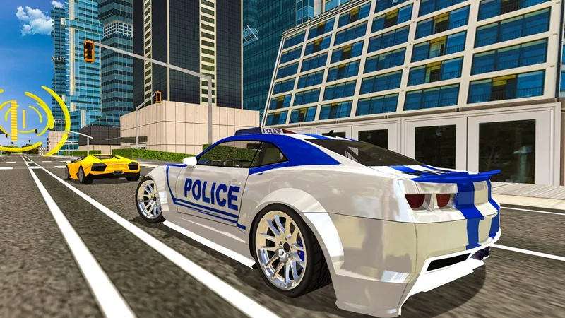 Flying Police Car Simulator