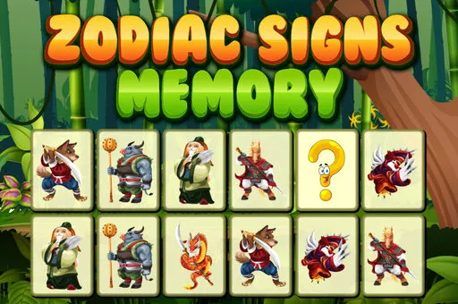 Zodiac Signs Memory