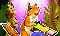 Squirrel with a gun!