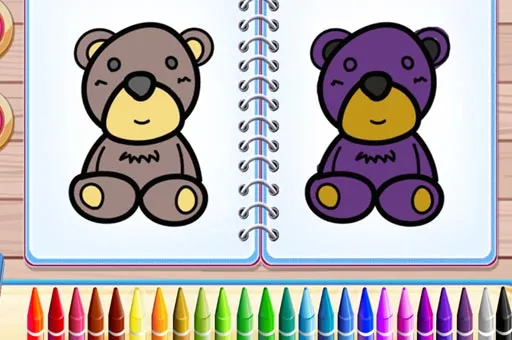 Cute Teddy Bear Colors