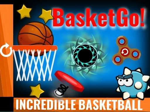 Orange Ball: BasketGo Puzzle