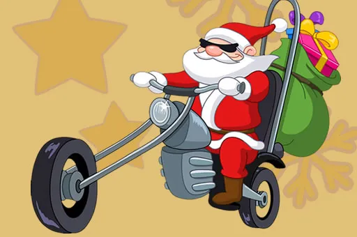 Santa Driver Coloring Book