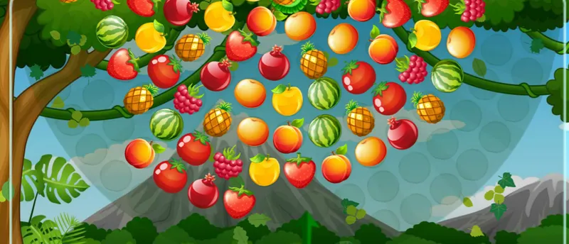 Bubble Shooter Fruits Wheel