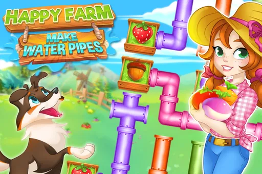 Happy farm make water pipes