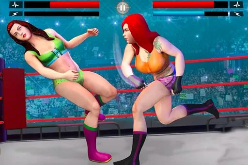 Women Wrestling Fight Revolution Fighting Games