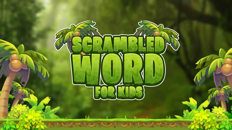 Scrambled Word For Kids