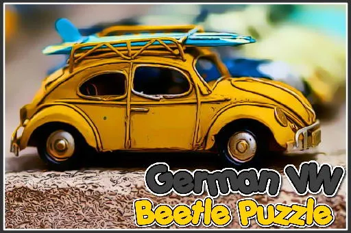 German VW Beetle Puzzle