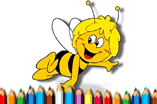 BTS Bee Coloring Book