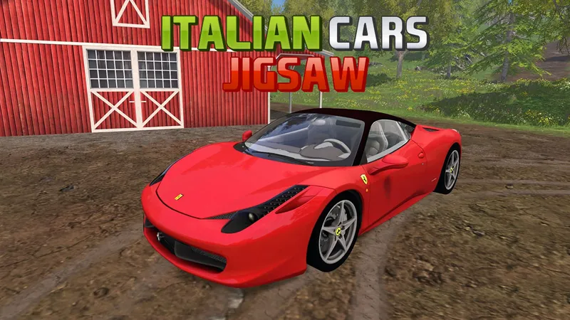 Italian Cars Jigsaw