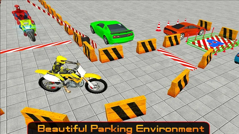 Bike Parking : Motorcycle Racing Adventure 3D