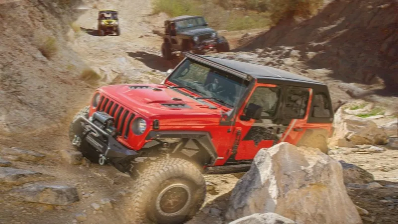 Off Road Passenger Jeep Drive