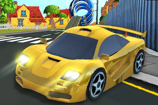 Cartoon Stunt Car