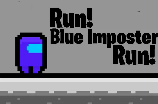 Run Blue imposter Run