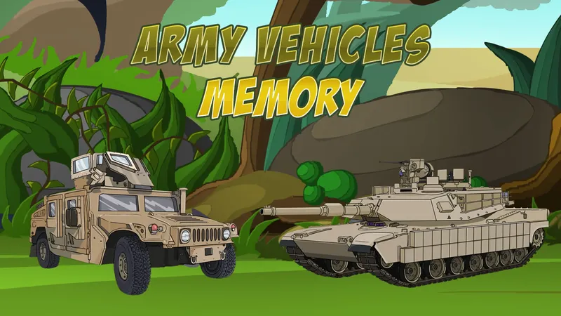 Army Vehicles Memory