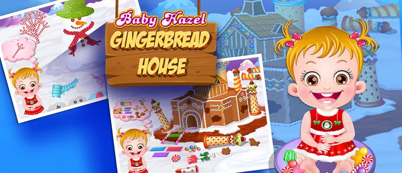 Baby Hazel Gingerbread House