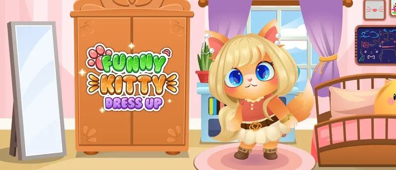 Funny Kitty Dressup