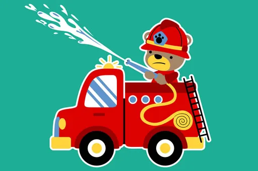 Animal Firetrucks Match 3