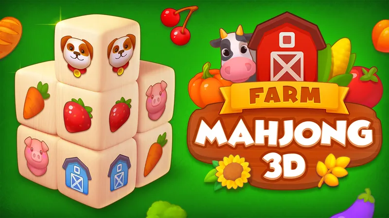 Farm Mahjong 3D