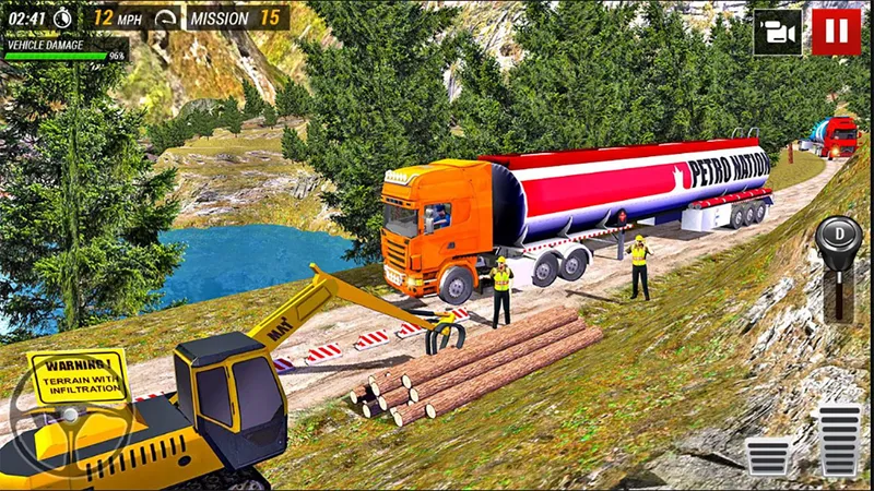 Oil Tanker Transporter Truck Simulator