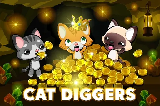 Idle Cat Diggers