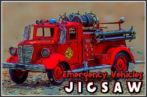 Emergency Vehicles Jigsaw