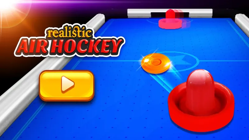 Realistic Air Hockey