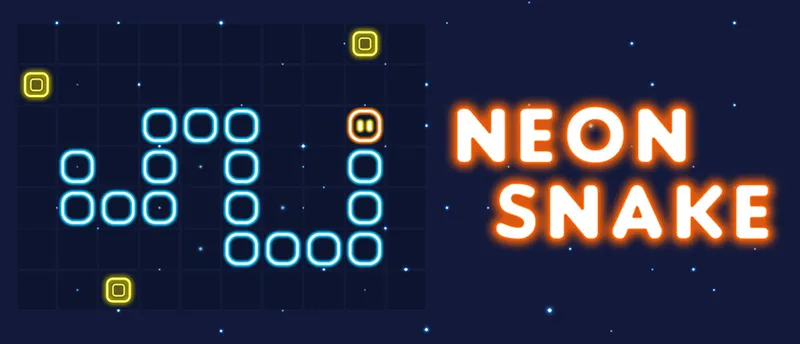 Neon Snake Game