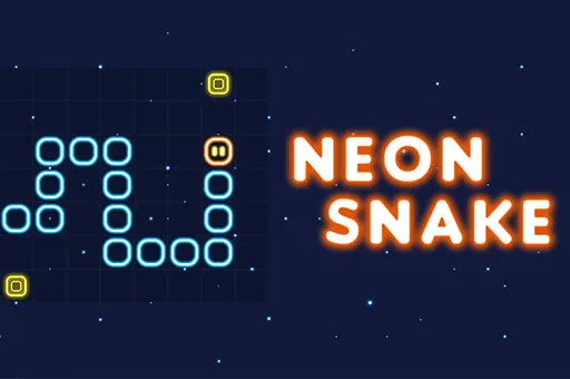 Neon Snake Game