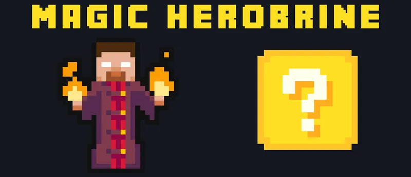 Magic Herobrine - smart brain & puzzle quest