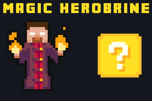 Magic Herobrine - smart brain & puzzle quest