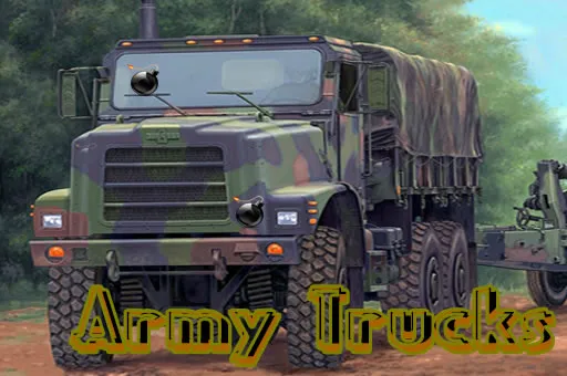 Army Trucks Hidden Objects