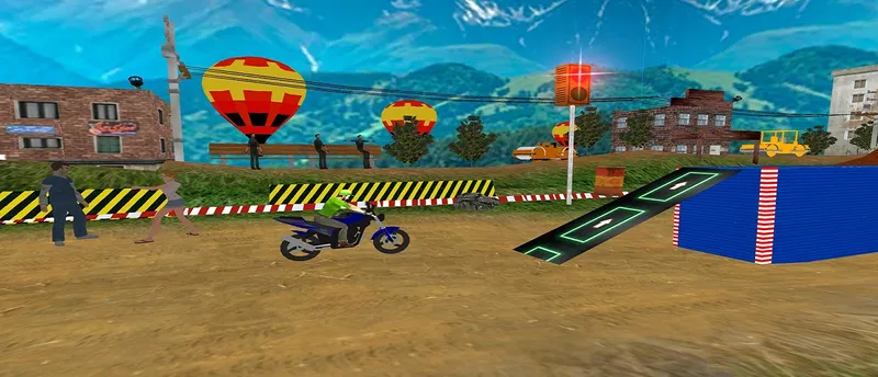 Offroad Real Stunts Bike Race : Bike Racing Game 3D