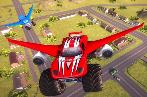 Real Flying Truck Simulator 3D