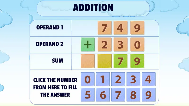 Addition Practice