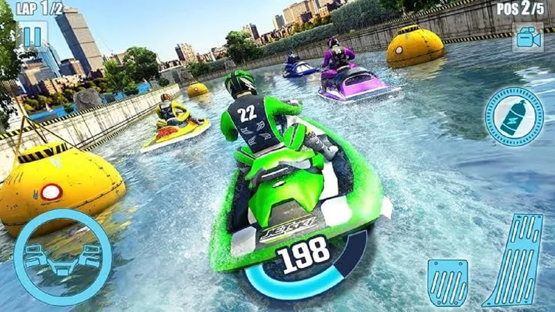 Water Power Boat Racer 3D