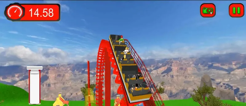 Amazing Park Reckless Roller Coaster 2019